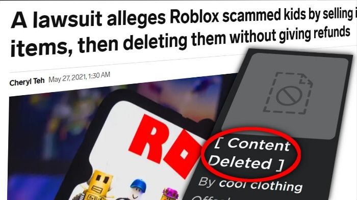 Roblox is a fake