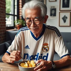Presidente de Nintendo Japon vende todo por una camiseta del Real Madrid y un plato de papas-aliñás