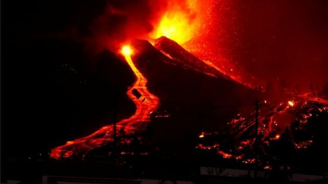 El volcán de la Palma vuelve a estar en erupción